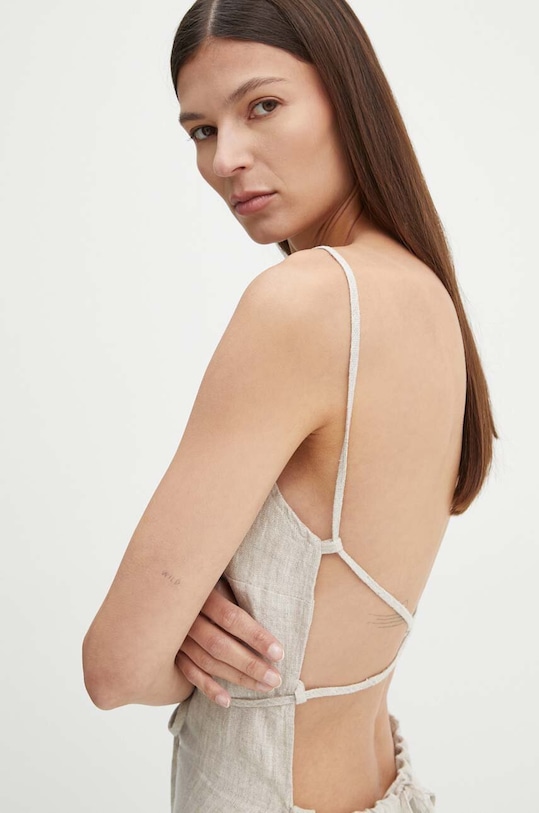 Alohas rochie din in R100480 bej