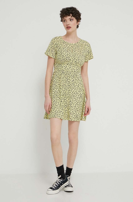 Volcom rochie mini galben B1312418