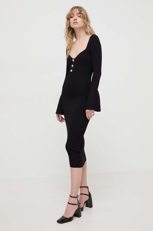 Blugirl Blumarine sukienka RA4011.MA55N czarny SS24