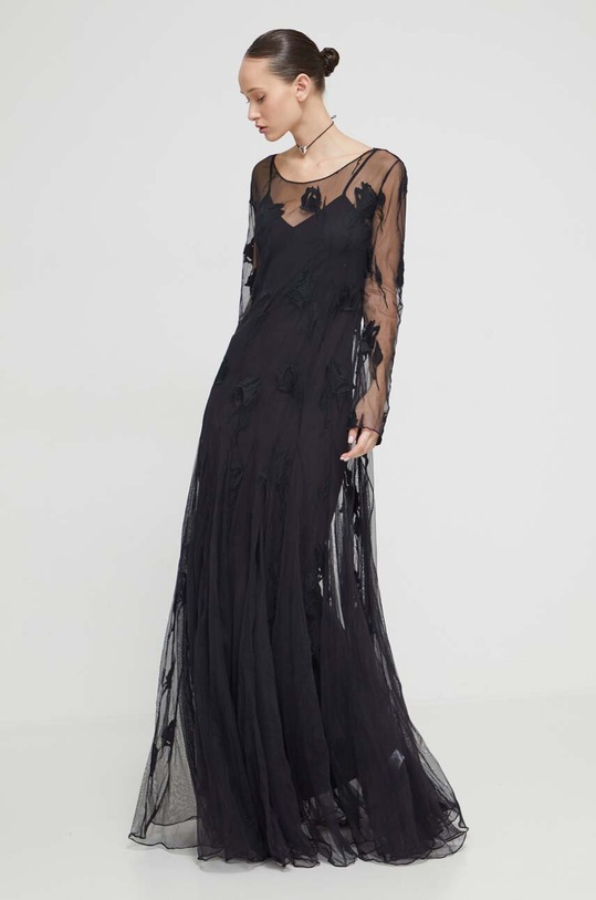 Ruházat Blugirl Blumarine ruha RA4068.J6393 fekete