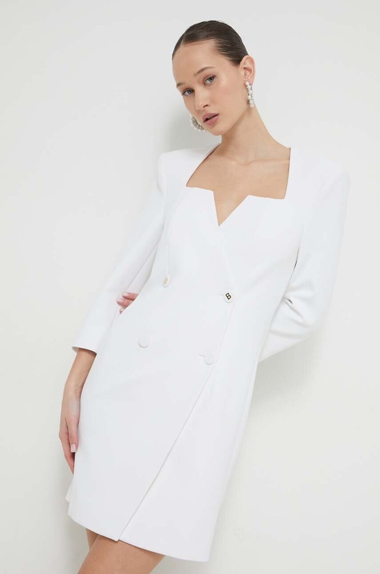 Blugirl Blumarine sukienka trzy czwarte beżowy RA4128.T3191