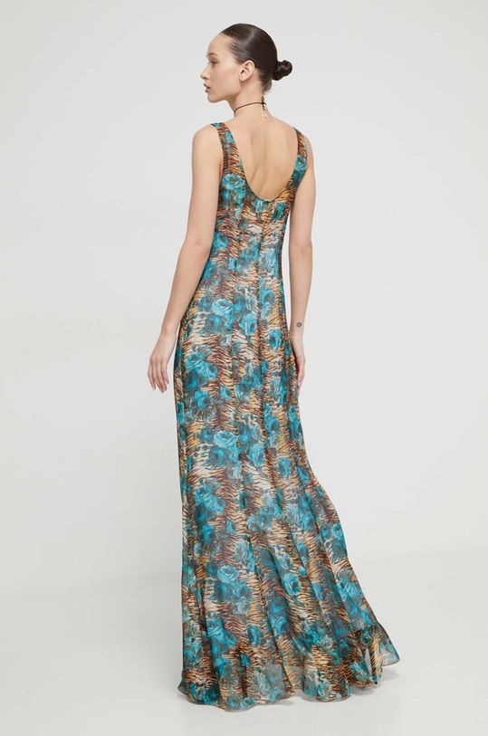 Blugirl Blumarine vestito in seta RA4189.T3079 multicolore SS24