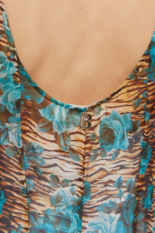 Blugirl Blumarine vestito in seta RA4189.T3079 multicolore