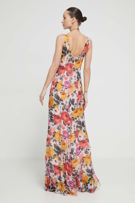 Odzież Blugirl Blumarine sukienka jedwabna RA4189.T3079 multicolor