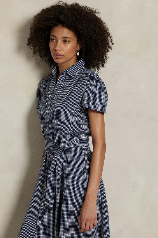 Дрехи Ленена рокля Polo Ralph Lauren 211935154 син