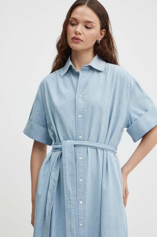 Джинсовое платье Polo Ralph Lauren голубой 211935155