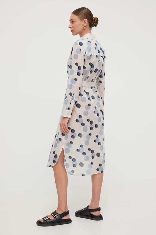 Ruházat Max Mara Leisure pamut ruha 2416221018600 szürke