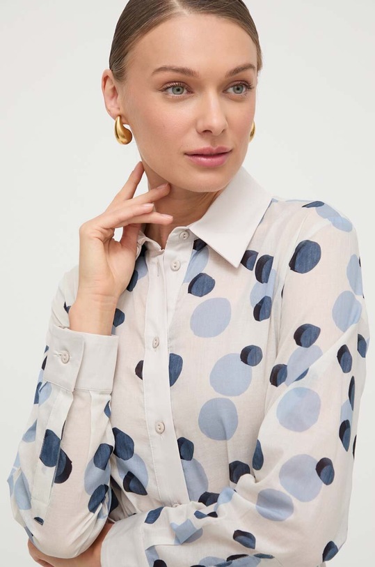 Max Mara Leisure pamut ruha 2416221018600 szürke