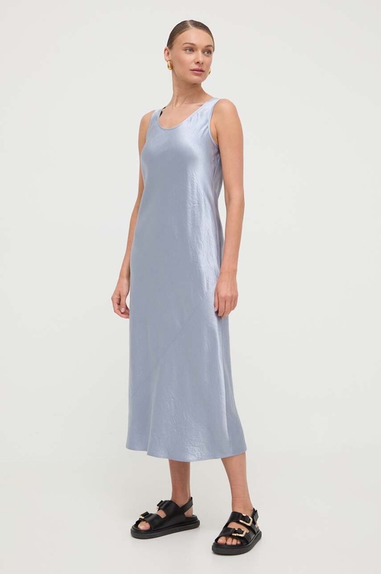 Šaty Max Mara Leisure 2416221078600 modrá SS24