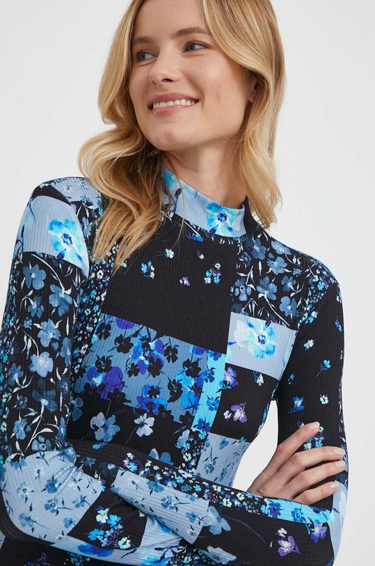 Šaty Desigual LOS ANGELES 24SWVK39 námořnická modř