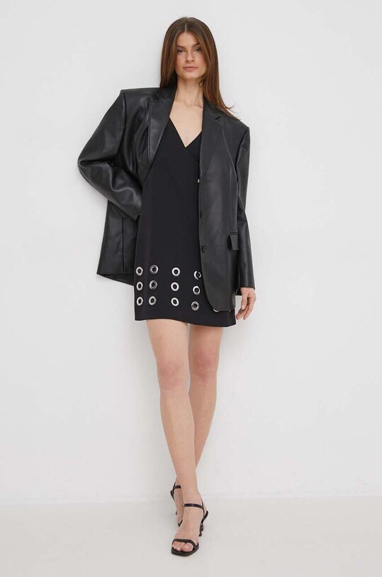 Платье Sisley 4FZXLV05H чёрный