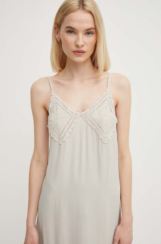 Sisley rochie 4UOSLV05T bej SS24