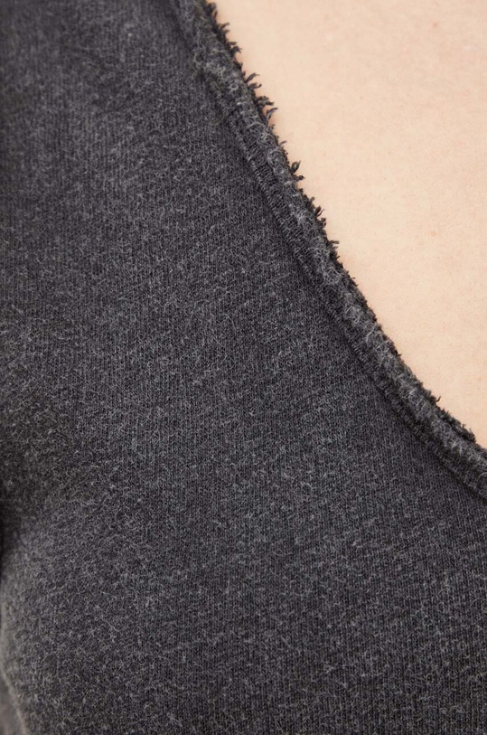 American Vintage rochie din bumbac SON14AGE24 gri