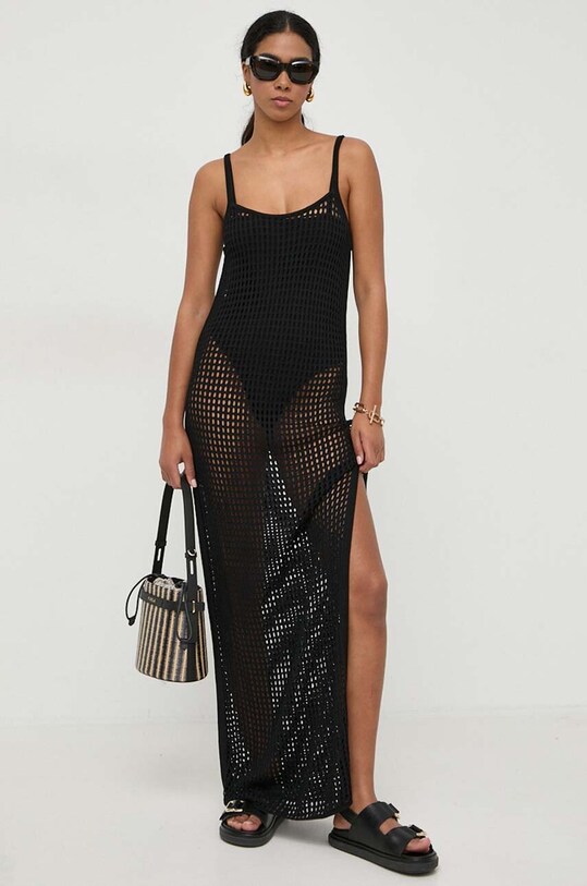 Patrizia Pepe rochie 2A2695.K183 negru AA00