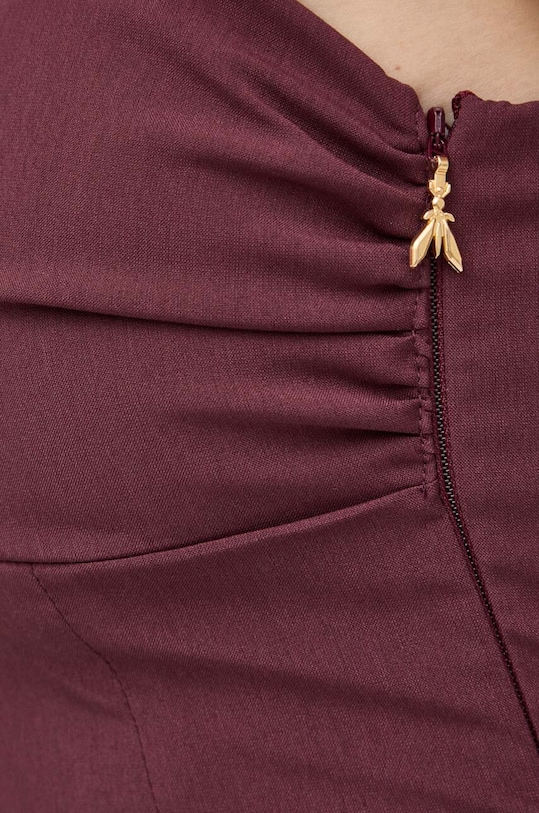 Šaty Patrizia Pepe 2A2719.A425 burgundské