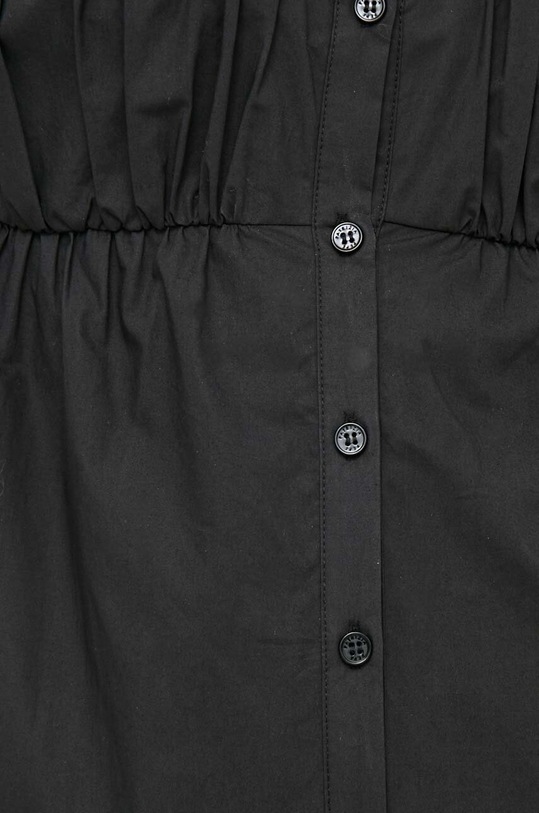 Patrizia Pepe rochie din bumbac 2A2794.A9B9 negru