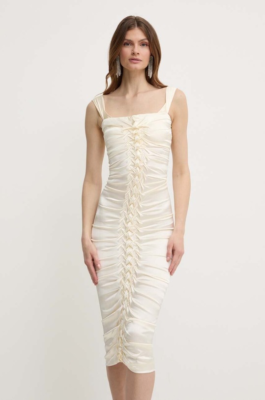 Îmbrăcăminte Patrizia Pepe rochie 2A2799.A644 bej