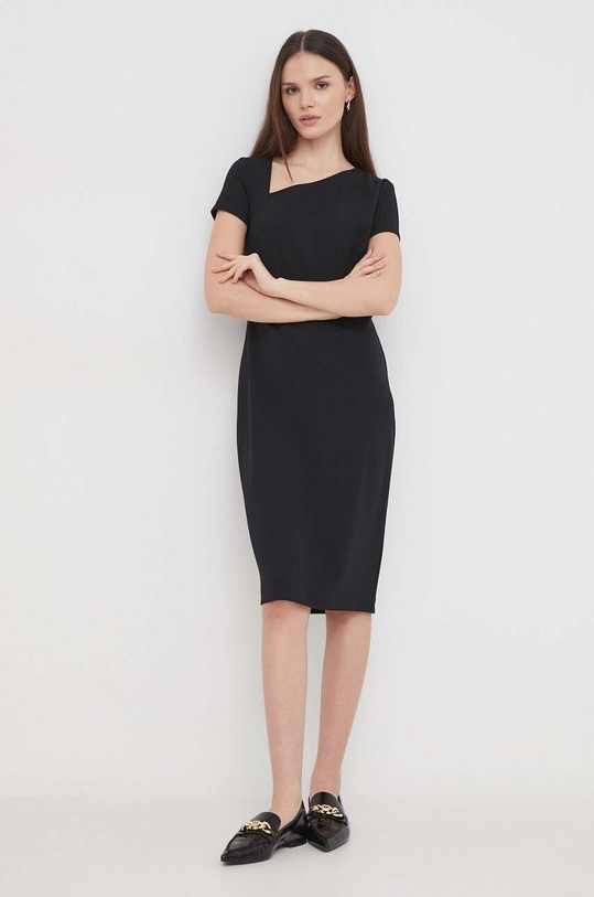 Calvin Klein rochie K20K206277 negru SS24