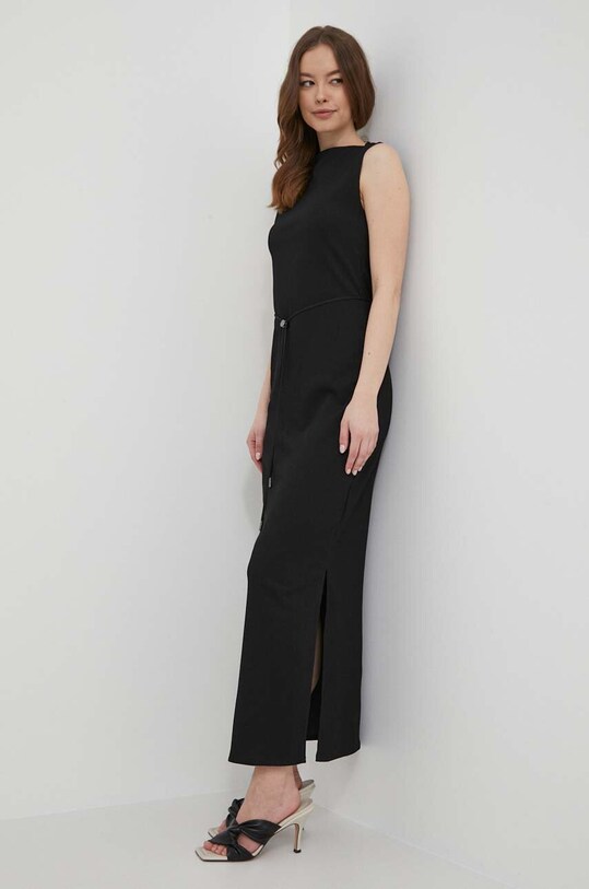 Šaty Calvin Klein K20K206545 čierna SS24