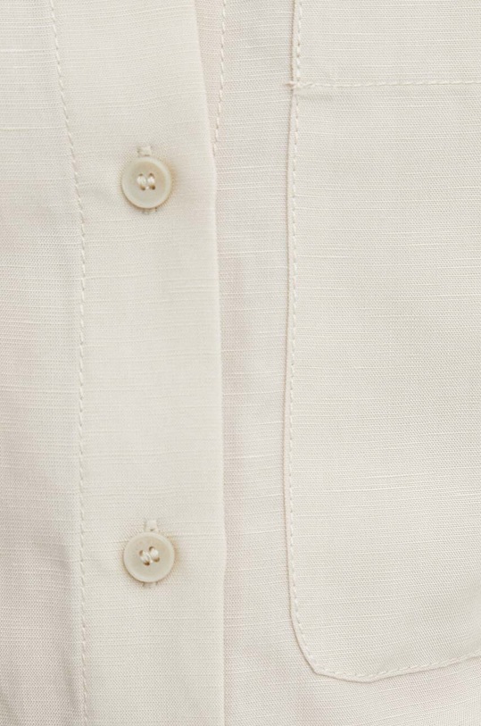 Calvin Klein sukienka z domieszką lnu K20K206697 beżowy