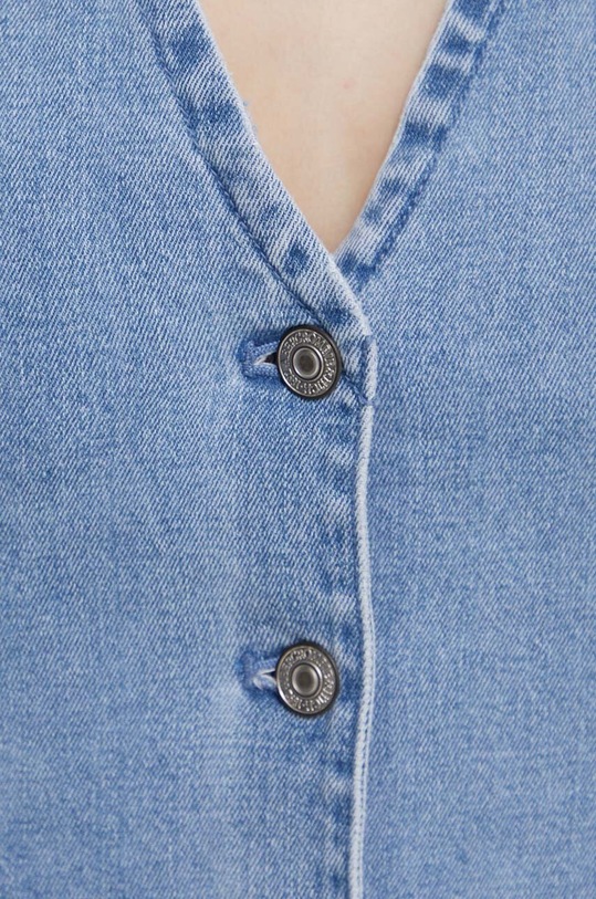 Džínové šaty Abercrombie & Fitch KI159.4048.278 modrá