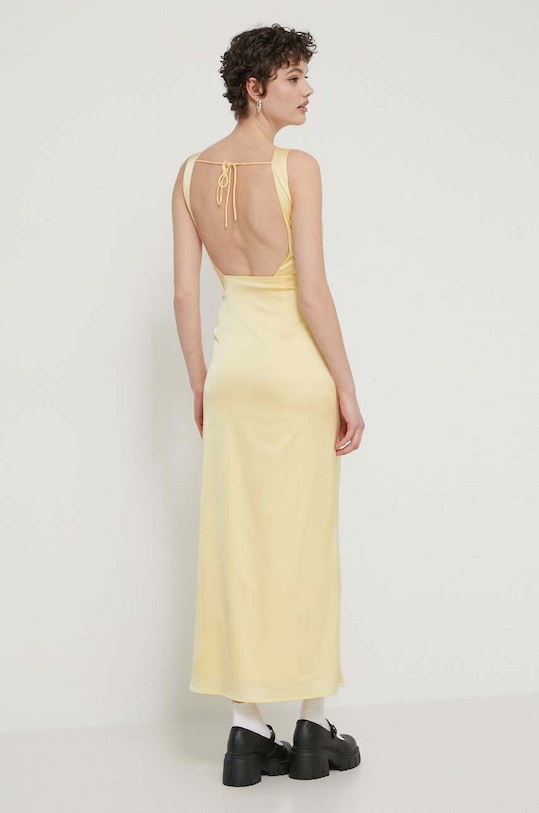 Ruházat Abercrombie & Fitch ruha KI159.4061.810 sárga