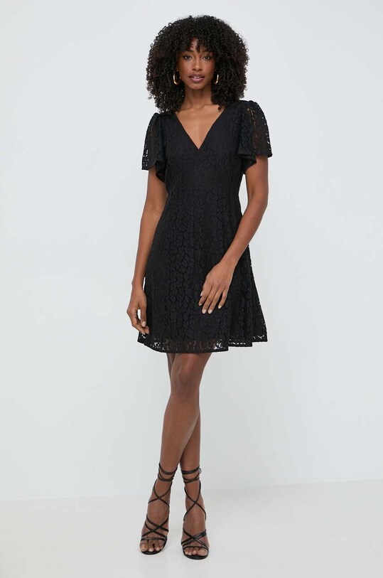 MICHAEL Michael Kors rochie MS4828D3TQ negru SS24
