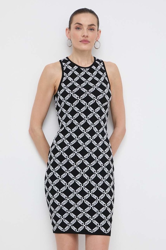 Платье MICHAEL Michael Kors узор чёрный MS482DZEH4