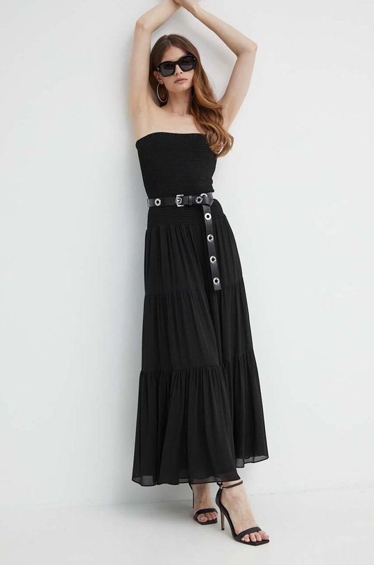 MICHAEL Michael Kors vestito maxi nero MS4827D7R3
