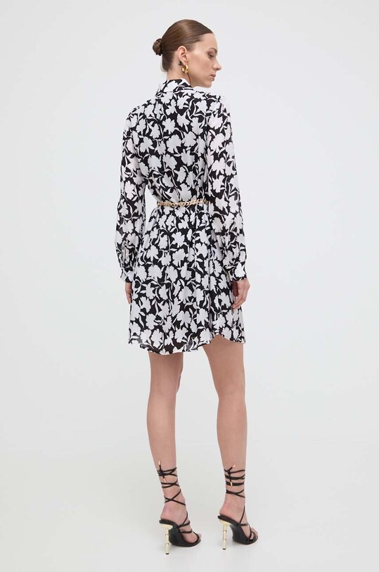 Îmbrăcăminte MICHAEL Michael Kors rochie din amestec de matase MS480LCAUY negru
