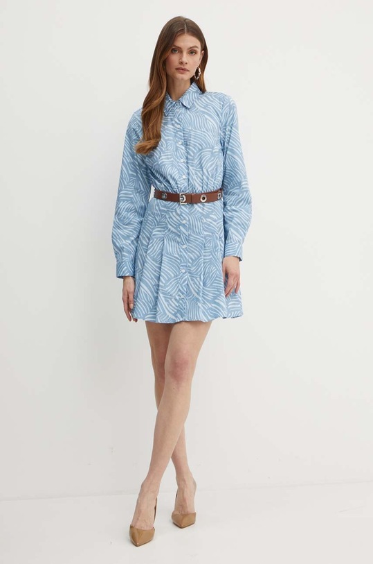 Šaty MICHAEL Michael Kors MS48282DKF modrá SS24