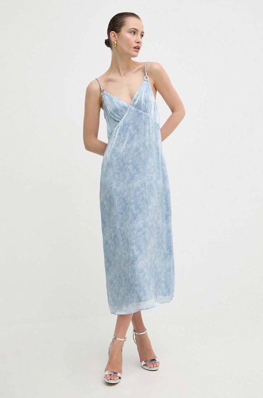 Платье MICHAEL Michael Kors maxi голубой MS4828LDLS