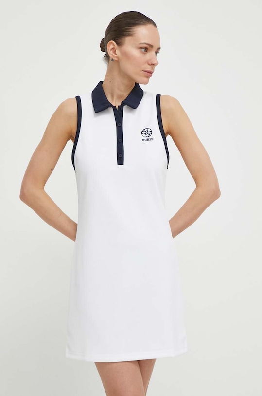 Рокля Guess MYLAH V4GK02.KBFB2 бял SS24
