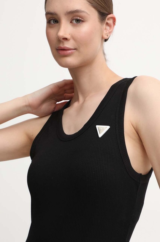 Φόρεμα Guess μαύρο V4GK03.KBCO2