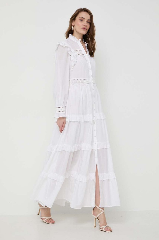 Ivy Oak sukienka casual biały IO117619
