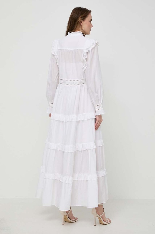 Odzież Ivy Oak sukienka IO117619 biały