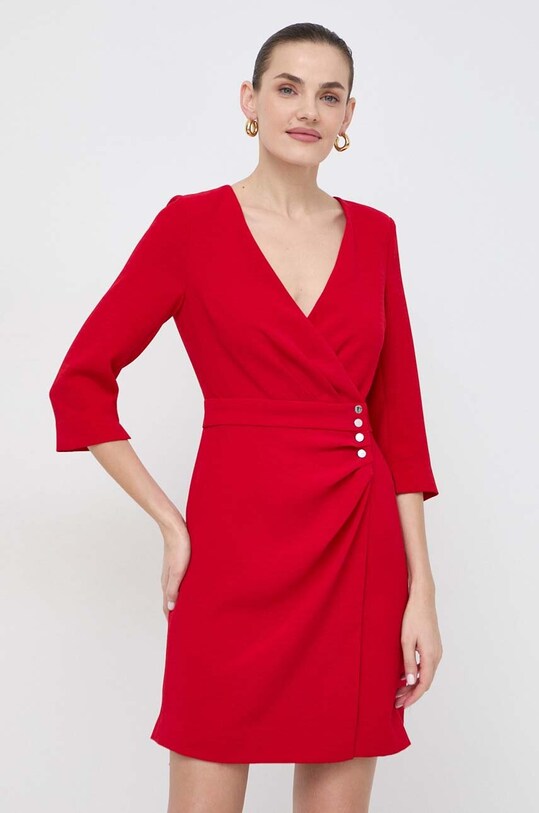 Morgan sukienka RUBI trzy czwarte czerwony RUBI.RED