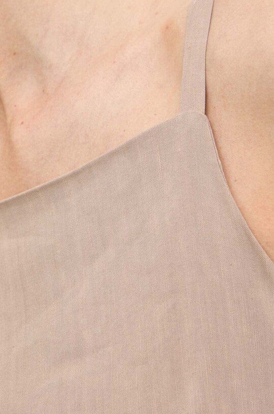 Marella rochie din in 2413221015200 bej