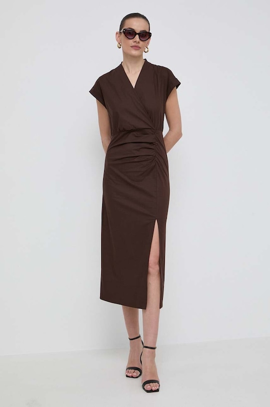 Φόρεμα Marella 2413221242200 καφέ SS24