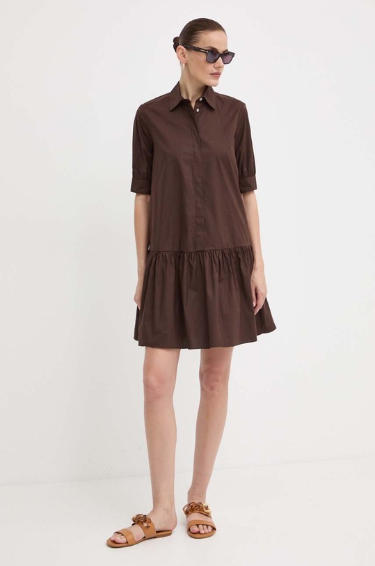 Φόρεμα Marella 2413221402200 καφέ SS24