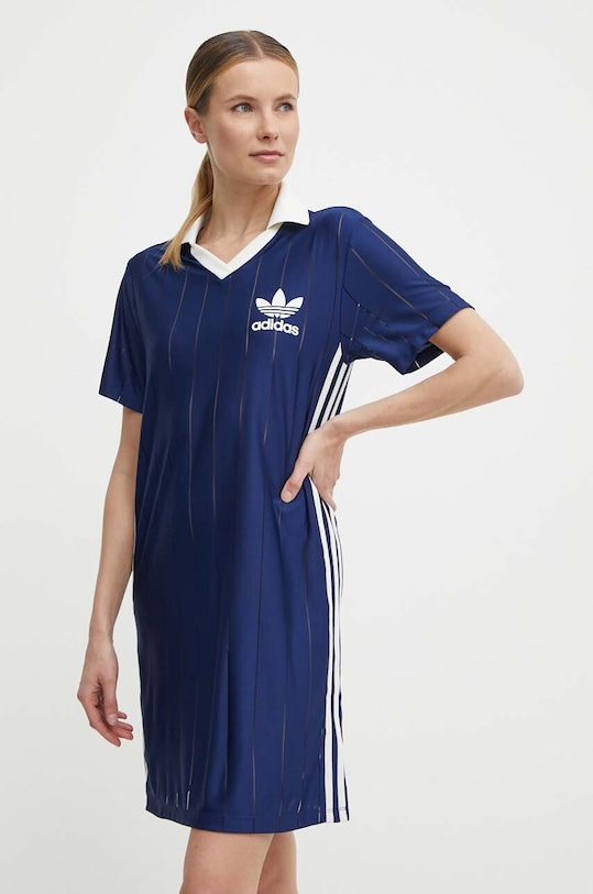 Haljina adidas Originals IR7467 mornarsko plava SS24