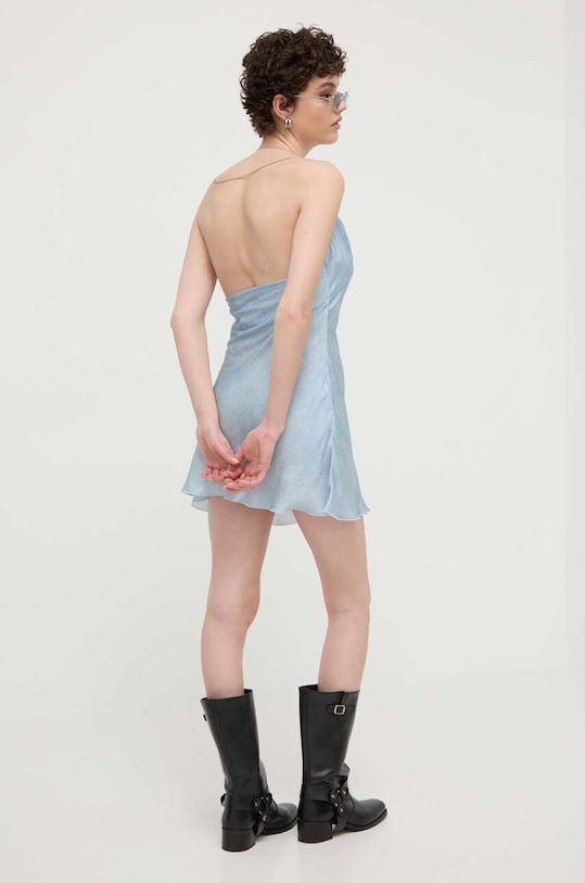 Odzież Diesel sukienka D-GLASS A12871.0DQAW niebieski