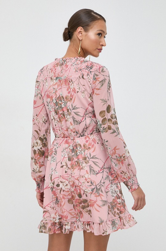 Odzież Guess sukienka VANESSA W4GK42.WDW82 różowy