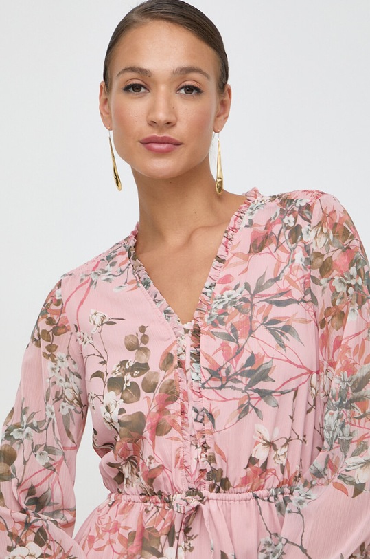 Guess sukienka VANESSA różowy W4GK42.WDW82