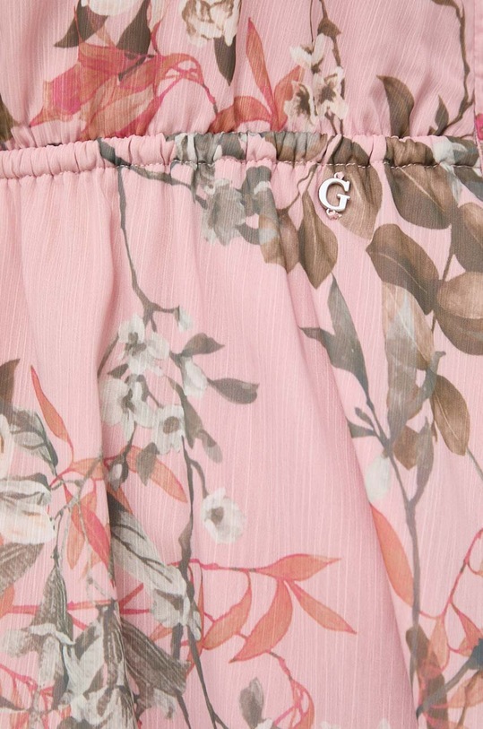 Guess sukienka VANESSA W4GK42.WDW82 różowy