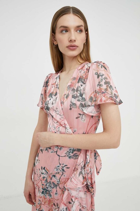 Guess rochie W4GK38.WG4D2 roz