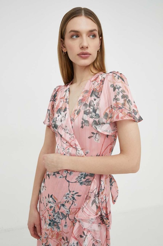 Φόρεμα Guess W4GK38.WG4D2 ροζ