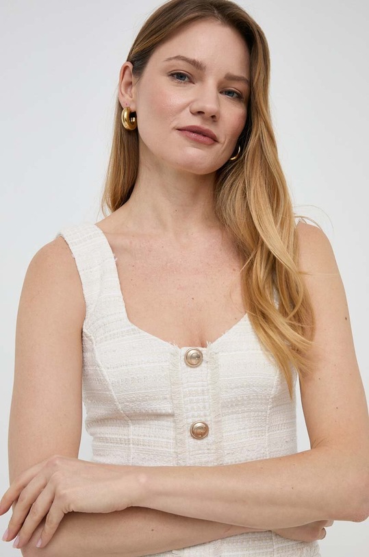 Šaty Guess TOSCA béžová W4GK53.WG5F2