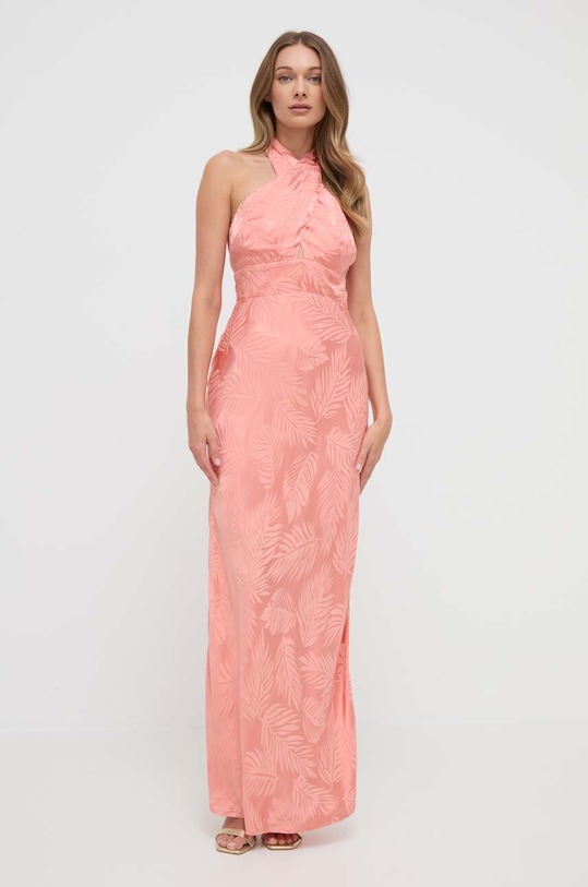 Odzież Guess sukienka AUBREE W4GK60.WFDF0 pomarańczowy