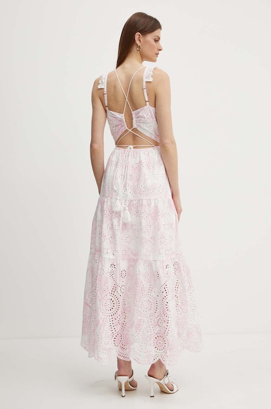 Oblečenie Bavlnené šaty Guess PALMA W4GK46.WG571 ružová